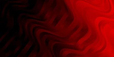 Dark Red vector background with lines.