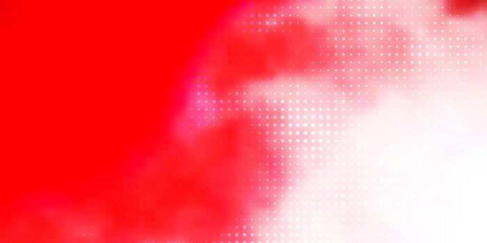 Light Red vector texture with disks.