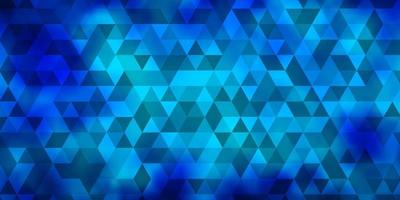 Dark BLUE vector pattern with polygonal style.