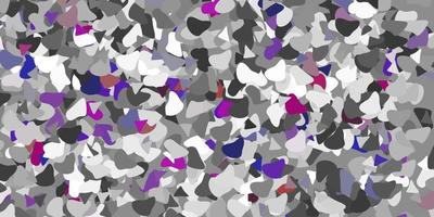 Light gray vector backdrop with chaotic shapes.