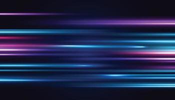 Abstract high-speed lines movement. Colorful dynamic motion on blue background. Movement sport pattern for banner or poster design background concept. vector