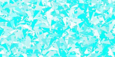 Light green vector background with polygonal forms.