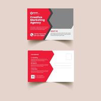 Corporate Professional Business Postcard Design Template.Corporate Postcard Design vector template for Opening invitation.Event Card Design, EDDM Postcard Template, Invitation Design