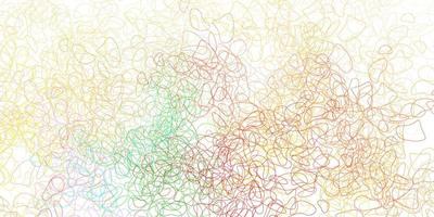 Light multicolor vector pattern with abstract shapes.