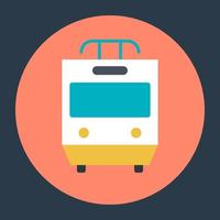 Trendy  Train Concepts vector