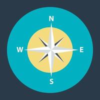 Trendy Compass Concepts vector