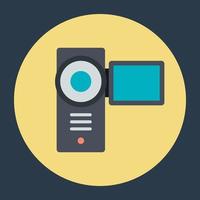 Trendy Camcorder Concepts vector