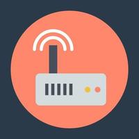 Trendy WLAN Concepts vector