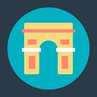 Trendy Archway Concepts vector