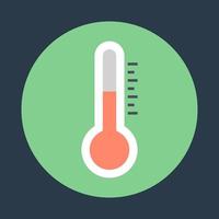 Trendy Thermometer Concepts vector