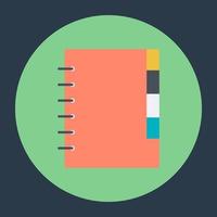 Trendy Diary Concepts vector