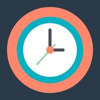 Trendy Clock Concepts vector