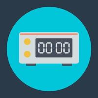 Digital Clock Concepts vector