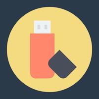 Trendy USB Concepts vector