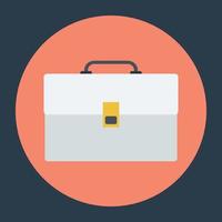 Trendy Briefcase Concepts vector