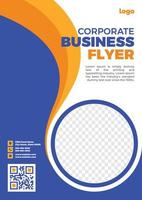 folleto de negocios corporativos modernos vector