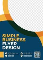 Modern Corporate Business Flyer vector