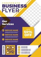 Modern Corporate Business Flyer vector