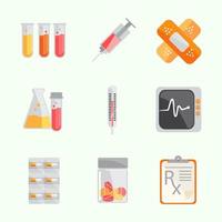 Medicine Icon Set vector