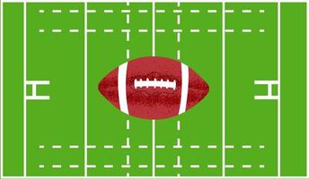 American football. Rugby ball. Marking field for American football vector