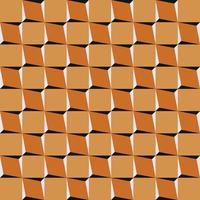 Geometric 3D Seamless Pattern Vector. vector