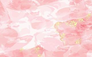 Abstract pink  or apricot watercolor background vector