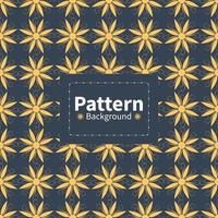 Color flower pattern background vector graphics design.
