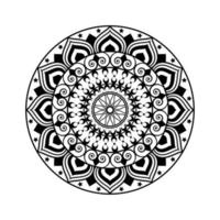Vector mandala graphic design abstract pattern isolated on white background illustration for Premium Vector