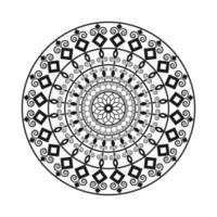 Mandala design vintage decorative elements oriental pattern hand drawn graphics Premium Vector illustration