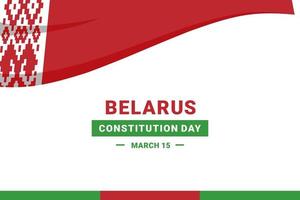 día de la constitución de bielorrusia vector
