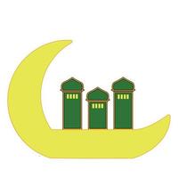 arquitectura islámica luna, islam, ramadán, luna creciente, estrella png y vector con fondo transparente para descarga gratuita