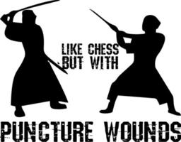 like chess but with puncture wounds vector