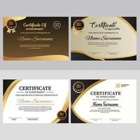 Certificate of Appreciation template.Trendy geometric design vector