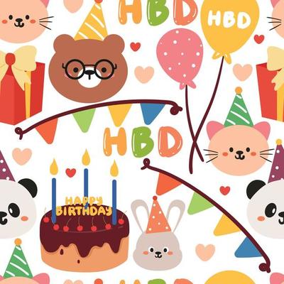 Birthday Wrapping Paper Vector Art, Icons, and Graphics for Free Download