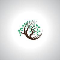 tree logo design vector