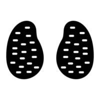 Potatoes Glyph Icon vector