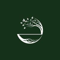 tree logo design vector