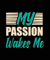 typography t-shirt design vector
