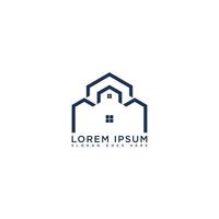 real estate logo design vector