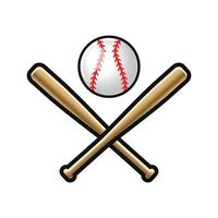 Baseball Bat Illustration, vector illustration