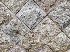 grunge wall square stone pattern background photo