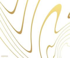 Gold luxurious marble stone pattern with golden wave lines over. Abstract background, vector illustration