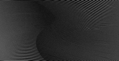 Abstract background, vector template for your ideas, monochromatic lines texture, waved lines texture