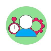 Illustration graphic vector of productivity suitable for business or finance articles