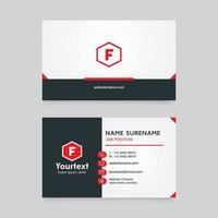 Vector modern creative and clean business card