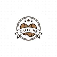 Vector vintage coffee logo