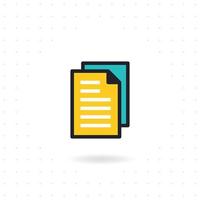 File icon design vector