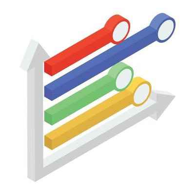 Horizontal Bar Graph Vector Art, Icons, and Graphics for Free Download