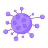 Isometric vector of germ, editable icon