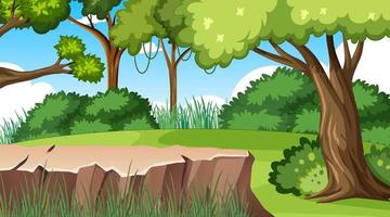 Cartoon Jungle Background Vector Art, Icons, and Graphics for Free Download